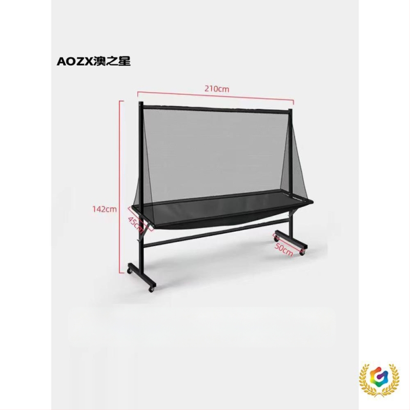 Stalo teniso kamuolių rinkimo tinklas, atnaujintas ir sustiprintas, vertikalus judantis blokavimo tinklas treniruotėms