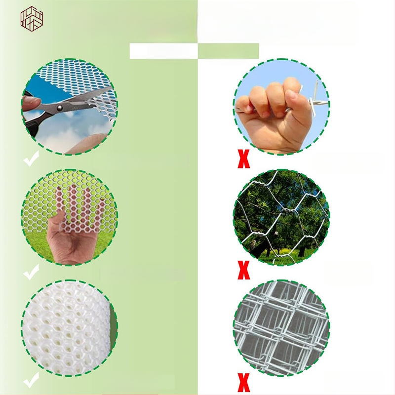 Balkooni kaitsev võrk plastikvõrgust, turvalisuse ja aretusisoleerimise jaoks, kukkumise ja kasside vastu (Päritolu: Anpingu, Hiina; Bränd: Cheng Pu; Rakendus: turvalisus, aretusisoleerimine)