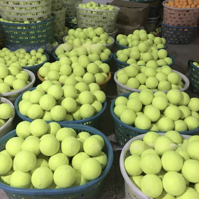 Tenis lopte za trening za početnike, visoka elastičnost, izdržljive, pogodne za solo treninge, zabavu s kućnim ljubimcima i natjecanja, paket od 3 komada
