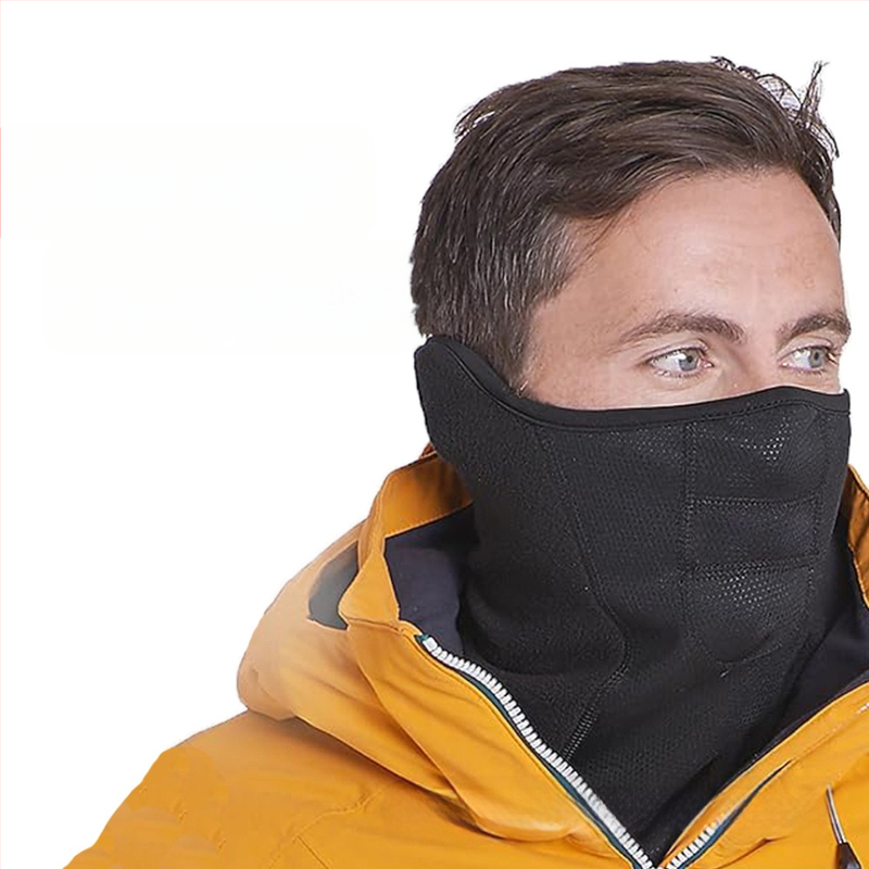 Jalgrattamask sügis-talveks, unisex, polar fleece ja polüesteri kangas, kohandamine saadaval, mitte imporditud