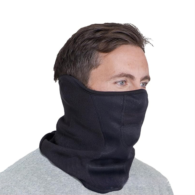 Jalgrattamask sügis-talveks, unisex, polar fleece ja polüesteri kangas, kohandamine saadaval, mitte imporditud