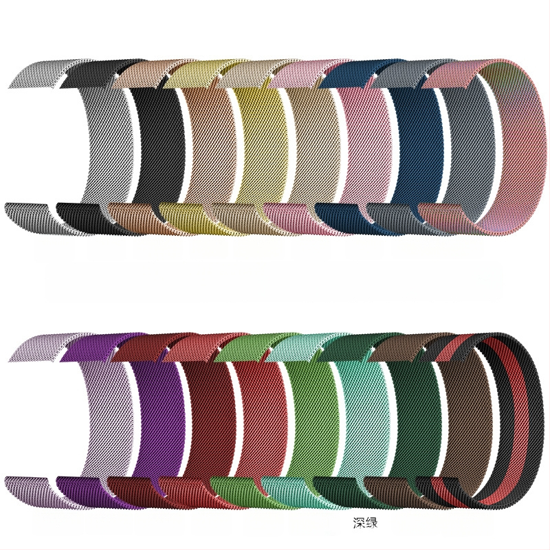 Metalo apyrankė Apple Watch su magnetiniu užsegimu, svoris 35 g, išleista 2022 m.