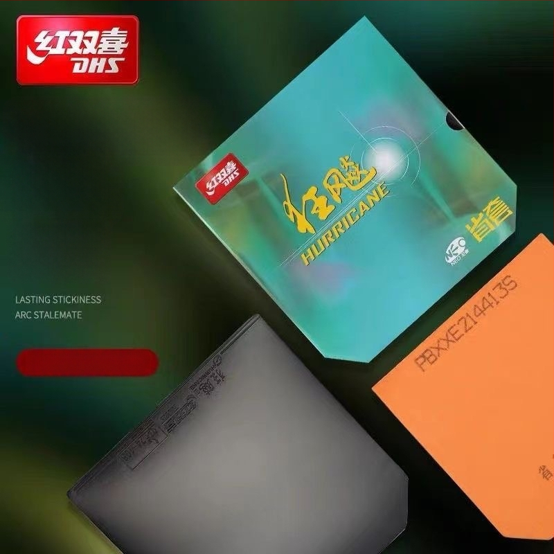 Double Happiness NEO reverse-glue stalo teniso gumos, 3 dalių rinkinys