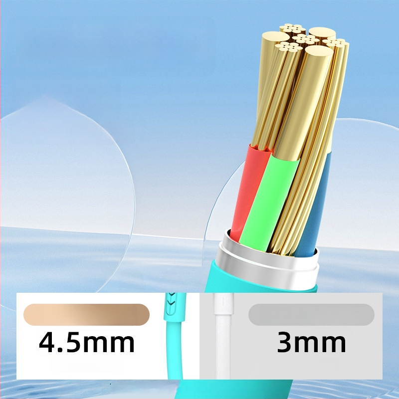 Xiangyu USB-C ātrās uzlādes kabelis, silikons, 120W, ar vienu konektoru, 3C sertifikāts 2025230907005346