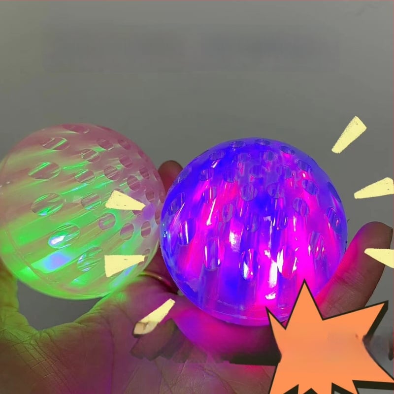 Minge elastică de încheietură cu șnur – LED luminos, antrenament coordonare mână-ochi, jucărie din plastic, pentru 15–35 ani