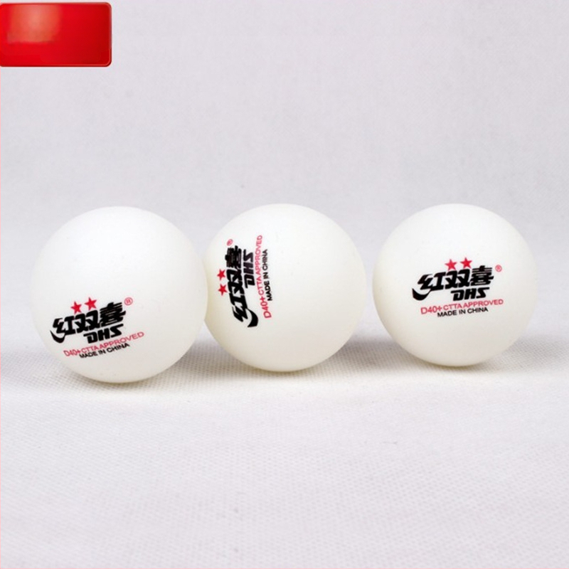 DHS stalo teniso kamuoliai 40+ profesionalioms varžyboms, 1★ 2★, Medžiaga: Celuloidas