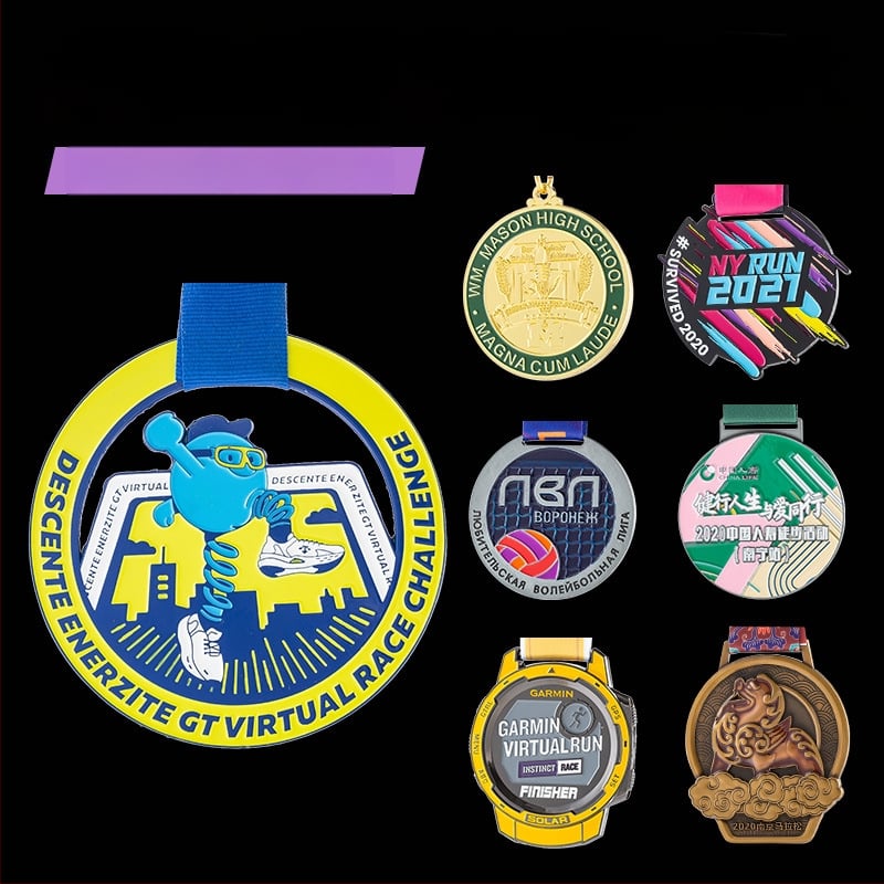 Метален медал за събитие, цинкова сплав, златно покритие, персонализируем, печат на лого, тегло 60 g