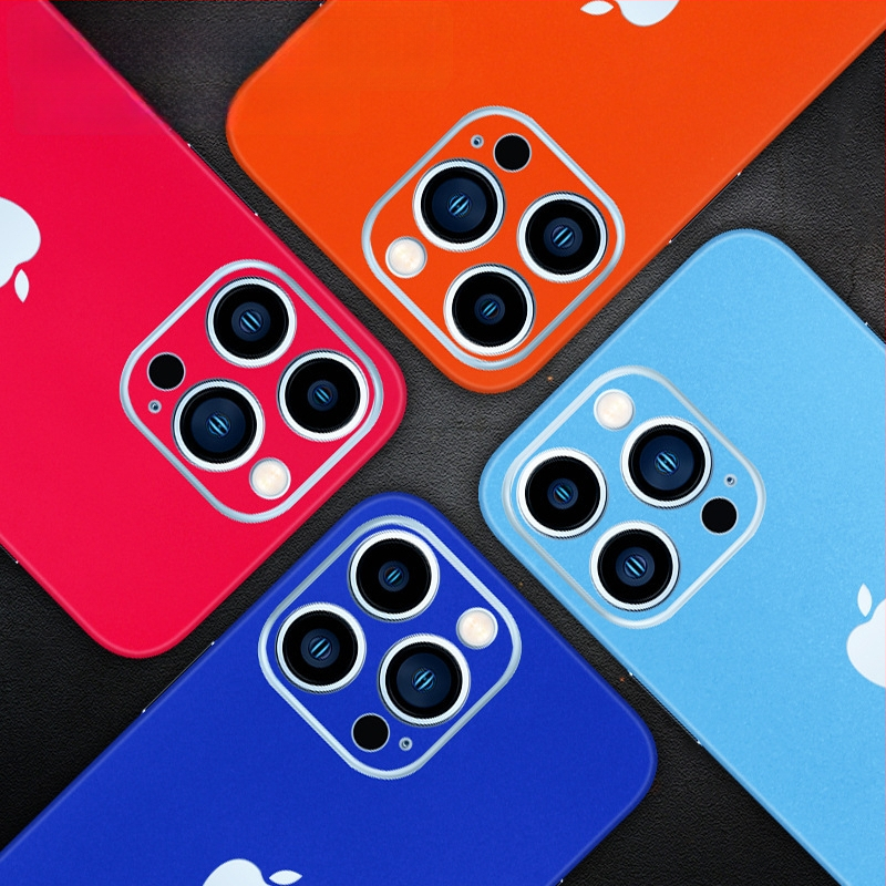 Ogman Hátsó Film/Sticker iPhone 14 Pro Max-hoz – Szimpla membrán, Ujjlenyomat-mentes, Hátsó védőfilm