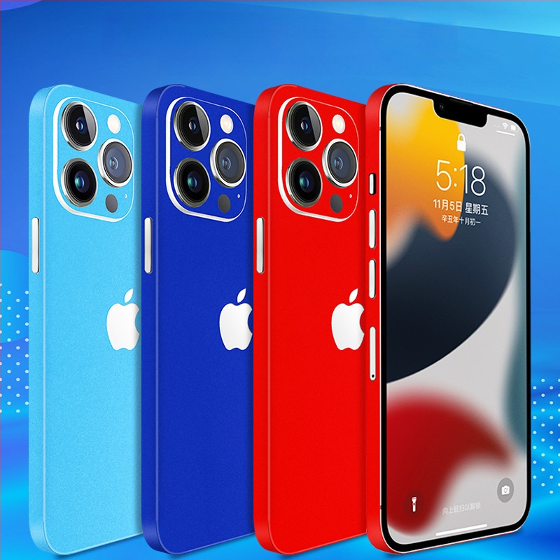 Ogman Hátsó Film/Sticker iPhone 14 Pro Max-hoz – Szimpla membrán, Ujjlenyomat-mentes, Hátsó védőfilm