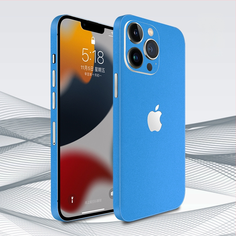 Ogman Hátsó Film/Sticker iPhone 14 Pro Max-hoz – Szimpla membrán, Ujjlenyomat-mentes, Hátsó védőfilm