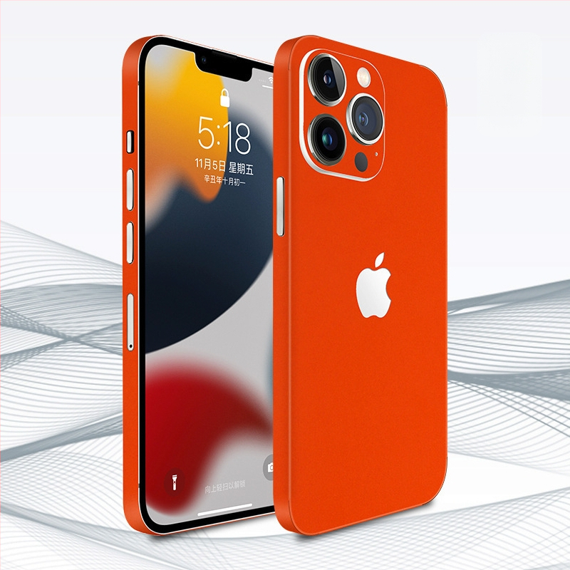 Ogman Hátsó Film/Sticker iPhone 14 Pro Max-hoz – Szimpla membrán, Ujjlenyomat-mentes, Hátsó védőfilm