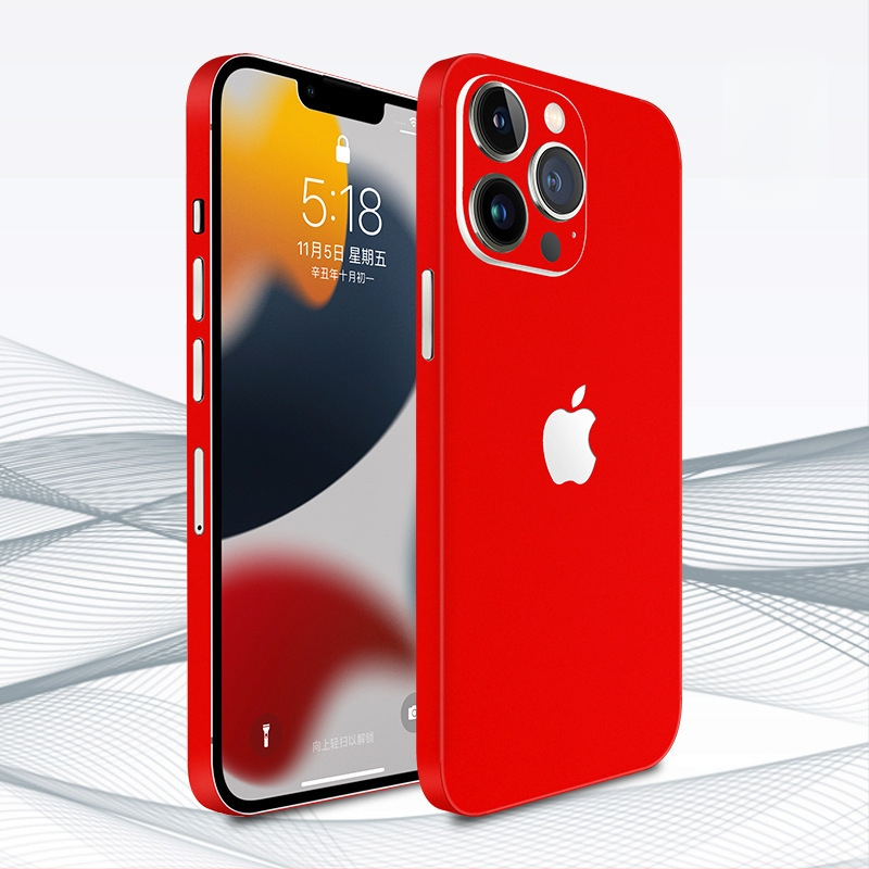 Ogman Hátsó Film/Sticker iPhone 14 Pro Max-hoz – Szimpla membrán, Ujjlenyomat-mentes, Hátsó védőfilm