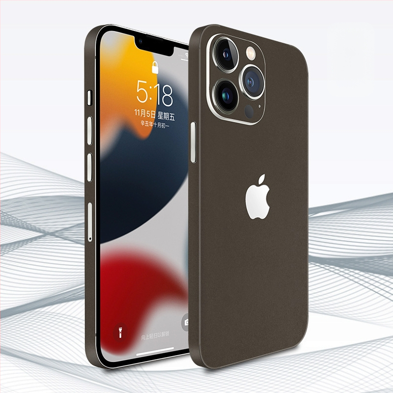 Ogman Hátsó Film/Sticker iPhone 14 Pro Max-hoz – Szimpla membrán, Ujjlenyomat-mentes, Hátsó védőfilm