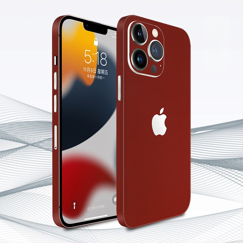 Ogman Hátsó Film/Sticker iPhone 14 Pro Max-hoz – Szimpla membrán, Ujjlenyomat-mentes, Hátsó védőfilm