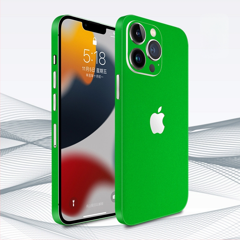 Ogman Hátsó Film/Sticker iPhone 14 Pro Max-hoz – Szimpla membrán, Ujjlenyomat-mentes, Hátsó védőfilm