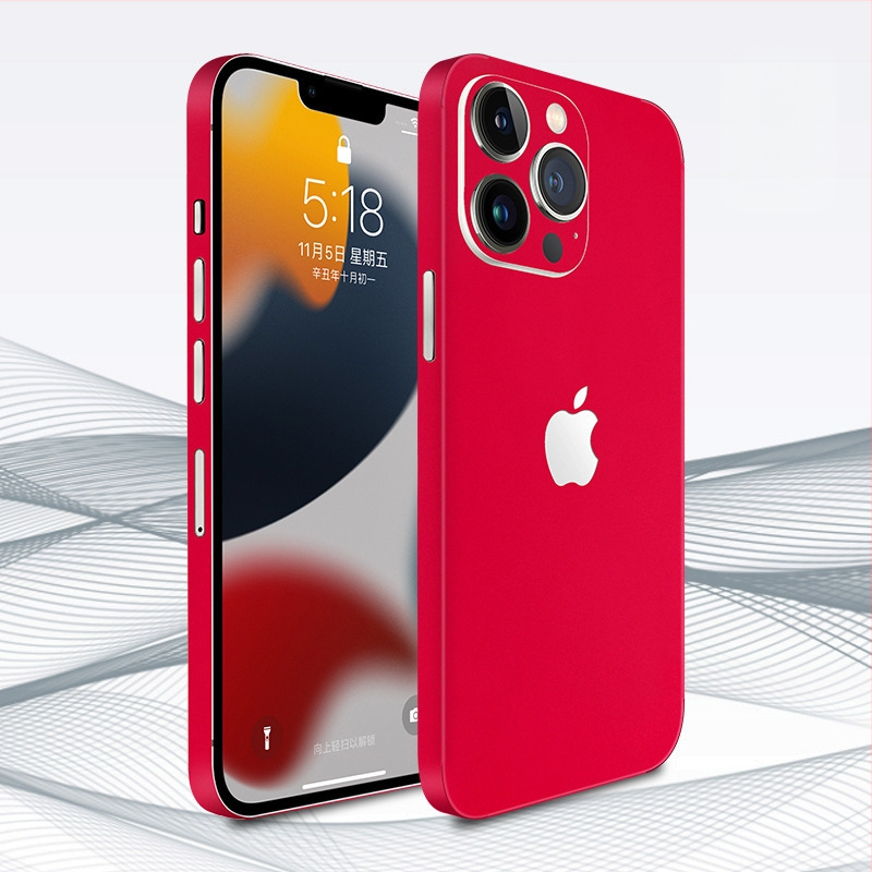 Ogman Hátsó Film/Sticker iPhone 14 Pro Max-hoz – Szimpla membrán, Ujjlenyomat-mentes, Hátsó védőfilm