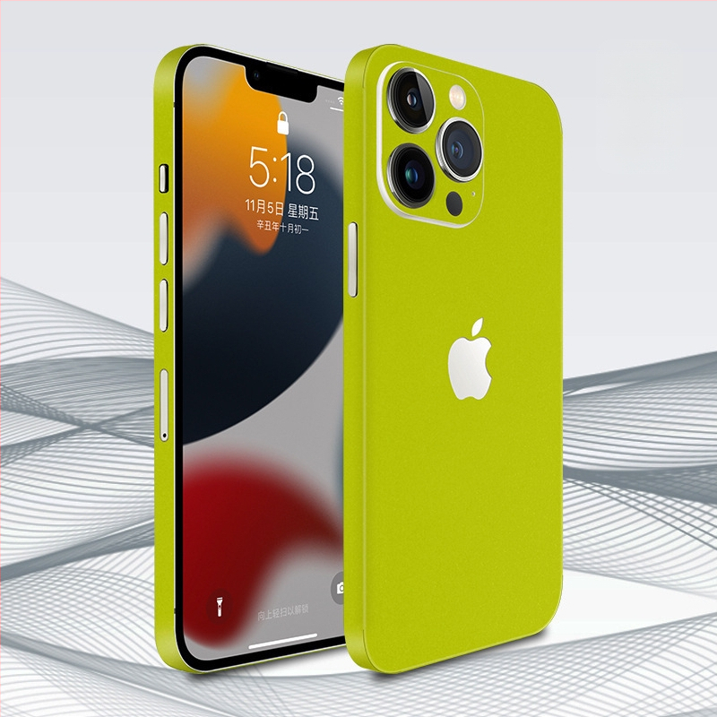 Ogman Hátsó Film/Sticker iPhone 14 Pro Max-hoz – Szimpla membrán, Ujjlenyomat-mentes, Hátsó védőfilm