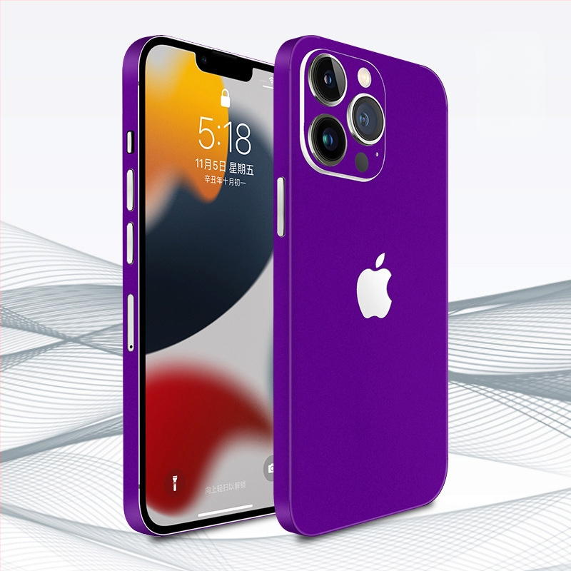 Ogman Hátsó Film/Sticker iPhone 14 Pro Max-hoz – Szimpla membrán, Ujjlenyomat-mentes, Hátsó védőfilm