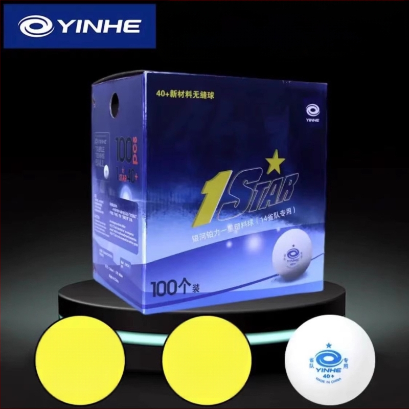 Galaxy stalo teniso treniruočių kamuoliukai servisavimo mašinai, ABS medžiaga, 100 vnt, be logotipo