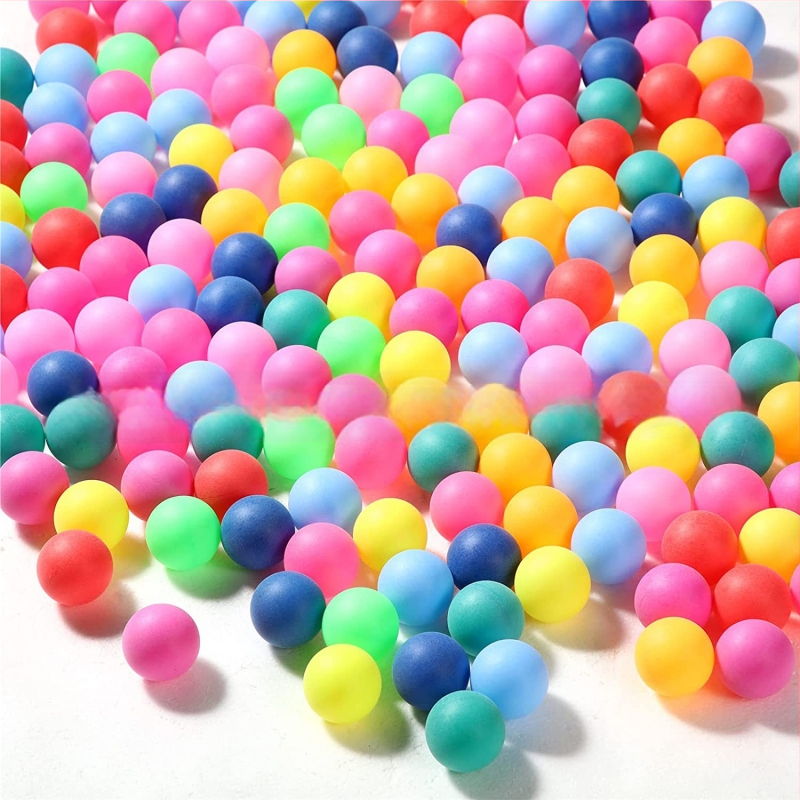 Stalo teniso loterijos Kamuolys su logotipu – PP medžiaga, pritaikoma apdorojimo, tinkama stalo tenisui ir badmintonui