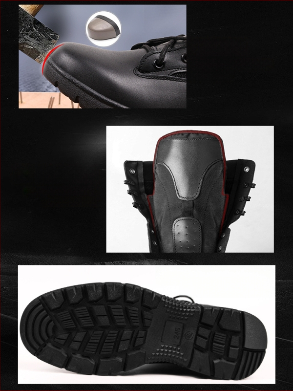 Uniszex taktikai harci bakancsok felnőtteknek – vízálló, kopásálló, Átszúrás elleni, magas szárú, túrázásra, kerékpározásra és harcművészetekhez