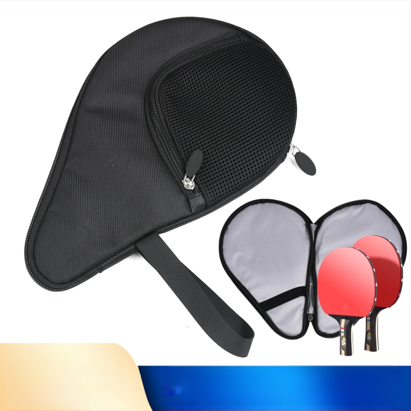 Raketės apsauginis dėklas iš audinio, galima individualizuoti logotipą, prekės ženklas Yunchuangxiang, tinkamas stalo tenisui, badmintonui ir tenisui.