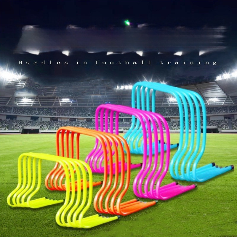 Futbola treniņu šķēršļi – PVC, pielāgojams, treniņu palīgs futbolam un basketbolam