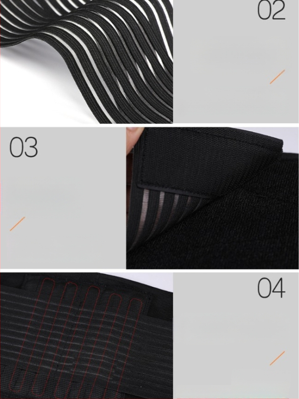 Deréktámasz öv sporthoz – Spandex, felnőttek, futás, kerékpározás, kosárlabda és súlyemelés