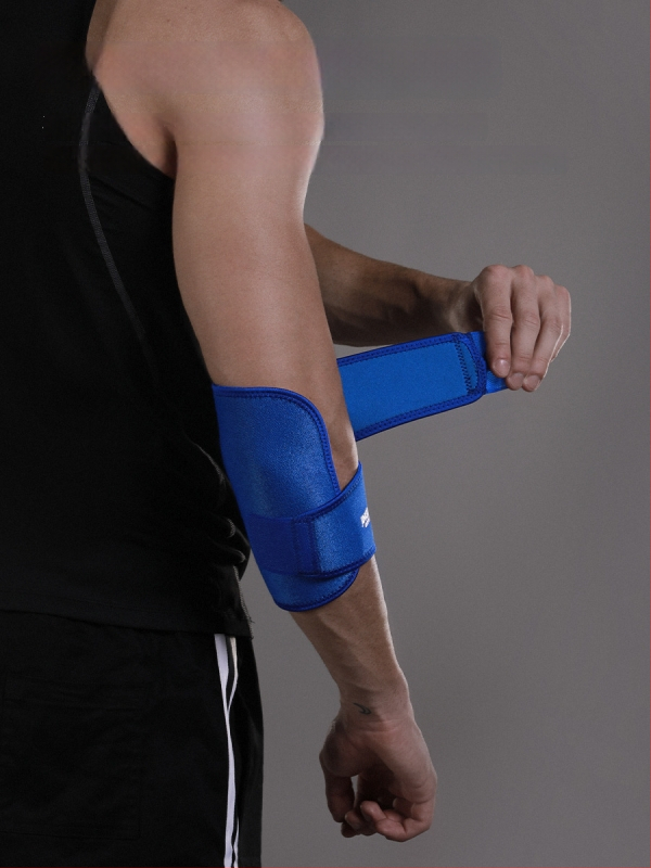 Neopreninis alkūnės įtvaras suaugusiems – tinkamas krepšiniui, bokso, teniso ir svorių kilnojimui