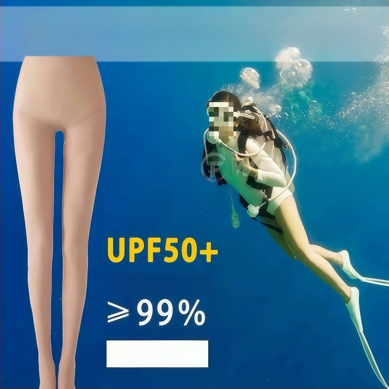 Moteriškos nardymo kojinės su UPF+ saulės apsauga – neslidžios kojinės banglentininkams