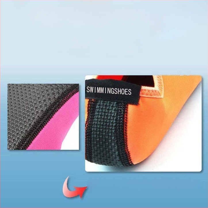 Nardymo kojinės plaukimo batims su Lycra reljetine padas, vyriški ir moterims, 3.5 mm guma, neslidus