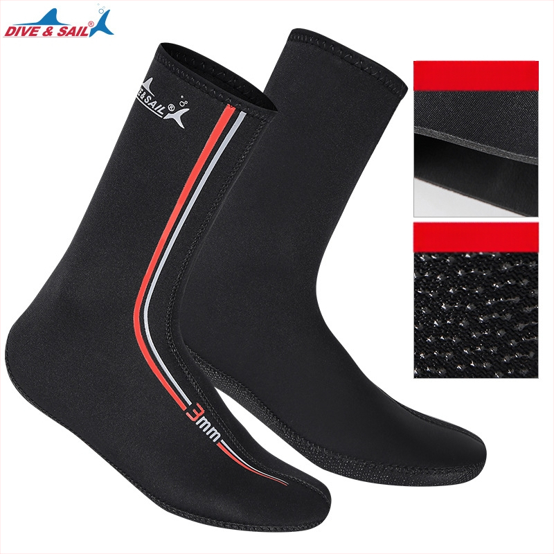 DIVE&SAIL búvár zokni – CR sponge + nylon, licencelt magáncímke