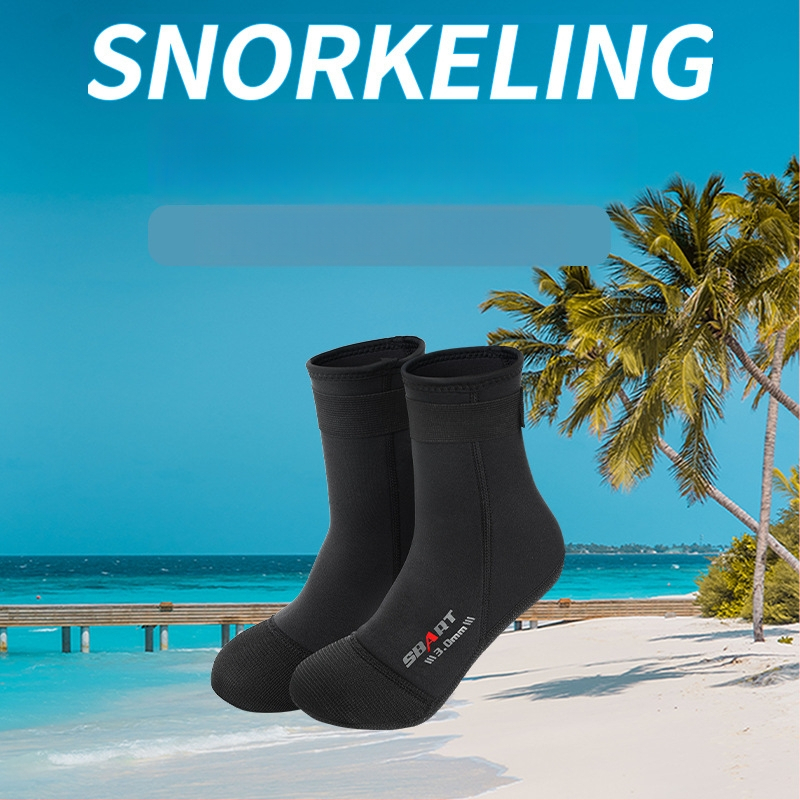 Sharkbat 3 mm-es neoprén búvár zokni – csúszásmentes, meleg, vízálló