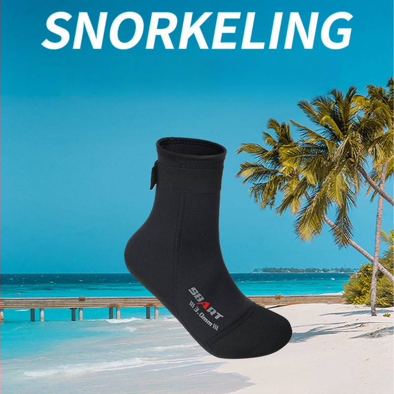 Sharkbat 3 mm-es neoprén búvár zokni – csúszásmentes, meleg, vízálló