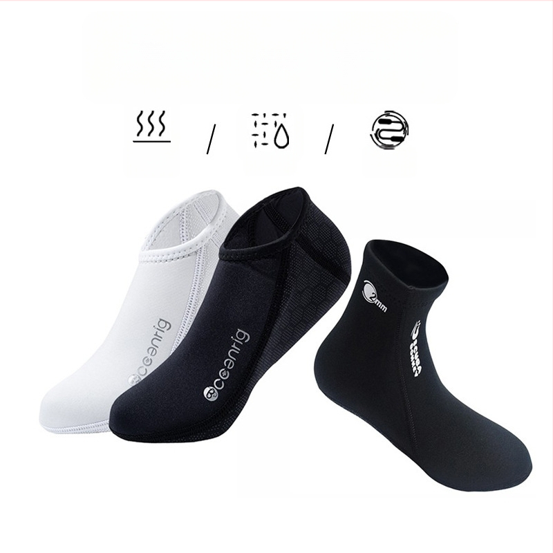 Búvár zoknik 2-3 mm, meleg, csúszásmentes, férfiak és nők számára