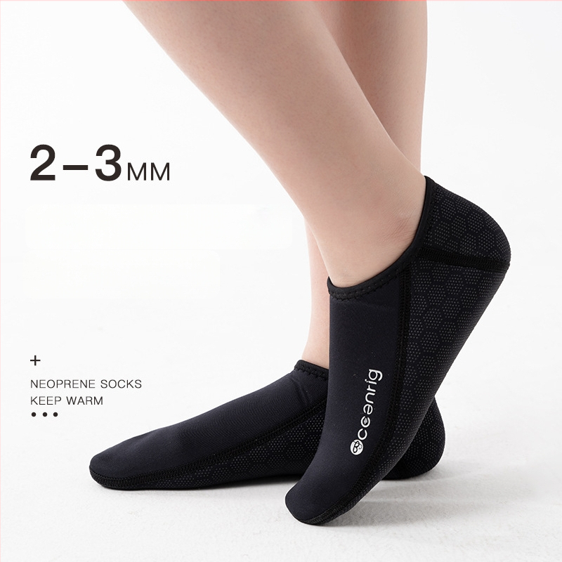 Búvár zoknik 2-3 mm, meleg, csúszásmentes, férfiak és nők számára