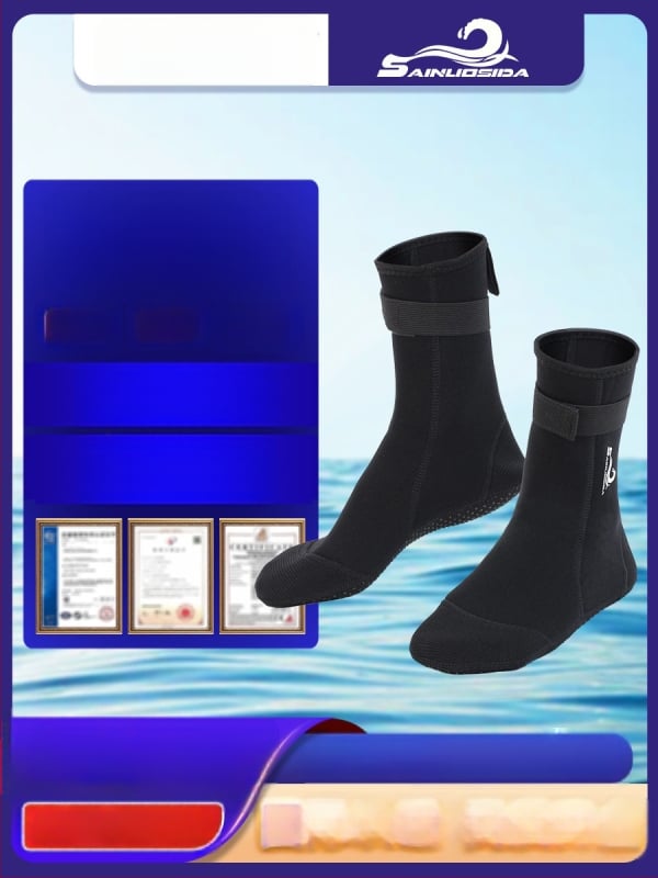 Sinosda búvár zokni - vastagított kivitel, karcolás elleni, csúszásálló, kopásálló