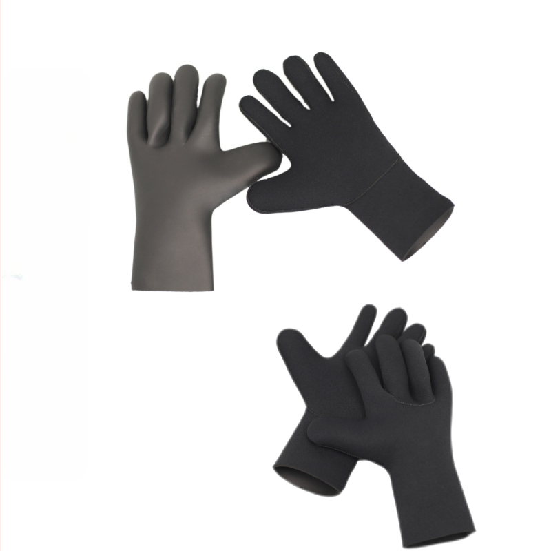 Nardymo pirštinės, 3 mm lengva oda, neslidžios, atsparios įpjovimams, greitai džiūva plaukimo ir banglentininkams