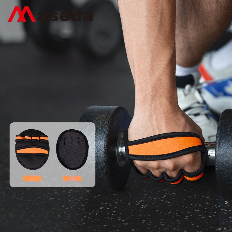 Max pirštinės su diving materialu delno apsaugai skirtos treniruotėms, dviračių sportui ir šaudymui — keturių pirštų dizainas, neslystantis delnas