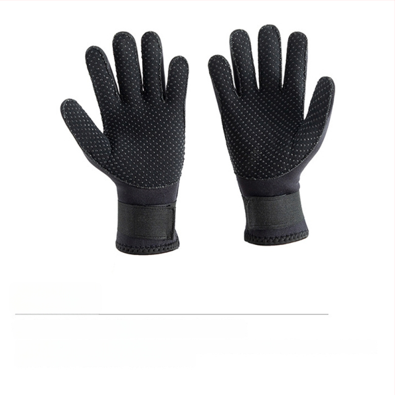 3 mm neopreno nardymo pirštinės snorkeliavimui – priešslydžio atsparios, įbrėžimų atsparios, dilumui atsparios, šiltos ir šalčio atsparios