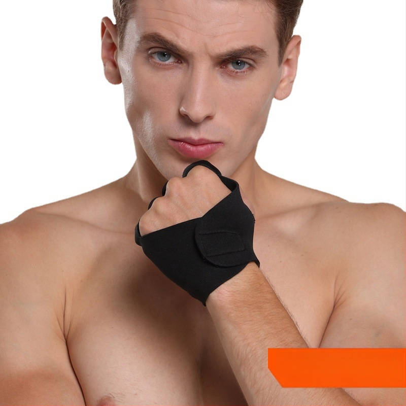 Lauko fitneso pirštinės — pusė piršto dizainas, atsparios dėvėjimui, neslidžios, smūgio sugerianti delna (medžiaga: diving medžiaga + poliesteris)