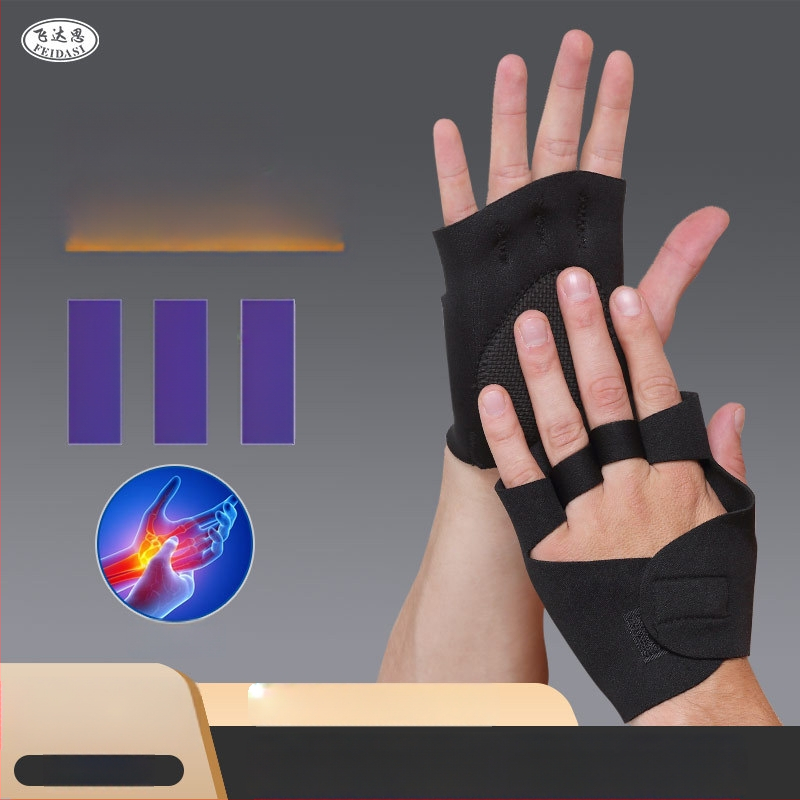 Lauko fitneso pirštinės — pusė piršto dizainas, atsparios dėvėjimui, neslidžios, smūgio sugerianti delna (medžiaga: diving medžiaga + poliesteris)