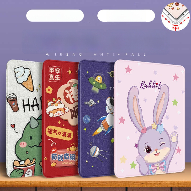 Калъф за iPad за Air 6/5 и iPad 9/10 поколение, имитационна кожа, релефна повърхност, поддръжка на спящ режим, възможност за персонализация