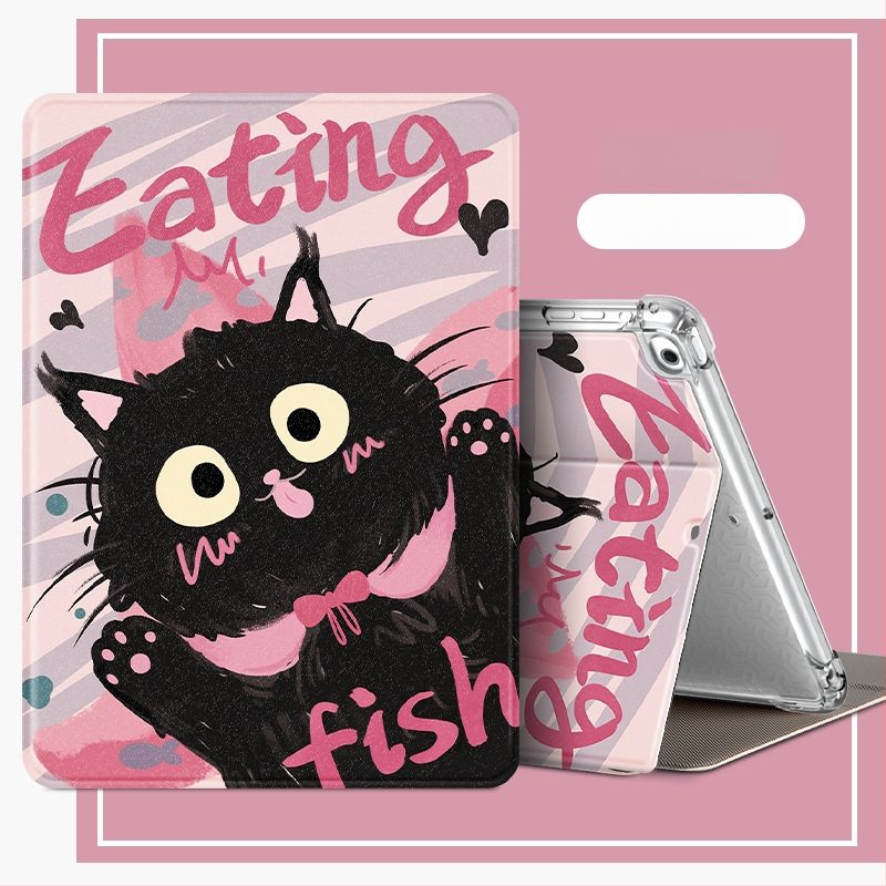 Калъф за iPad за Air 6/5 и iPad 9/10 поколение, имитационна кожа, релефна повърхност, поддръжка на спящ режим, възможност за персонализация