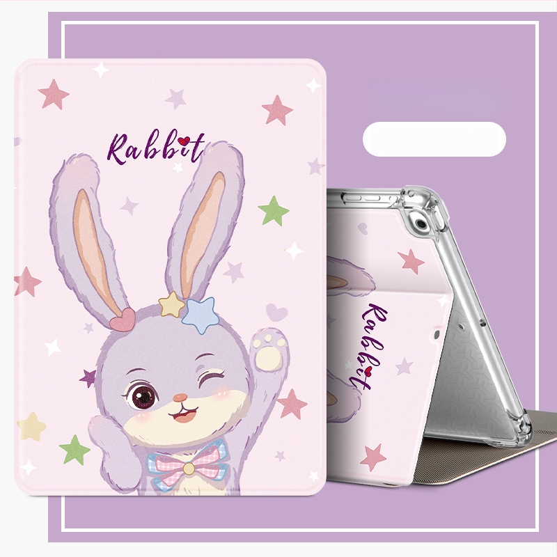 Калъф за iPad за Air 6/5 и iPad 9/10 поколение, имитационна кожа, релефна повърхност, поддръжка на спящ режим, възможност за персонализация