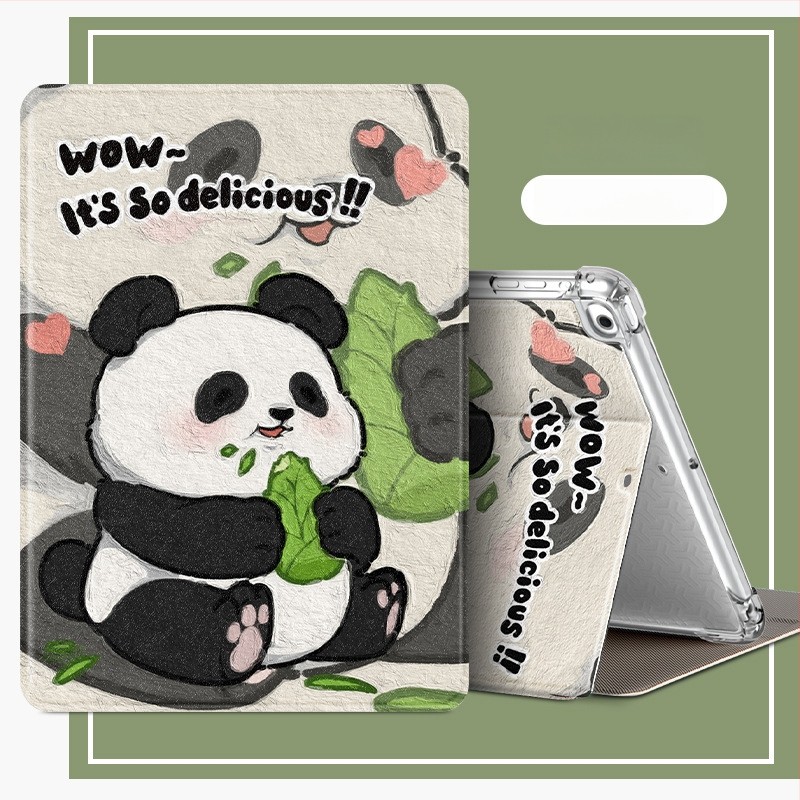 Калъф за iPad за Air 6/5 и iPad 9/10 поколение, имитационна кожа, релефна повърхност, поддръжка на спящ режим, възможност за персонализация