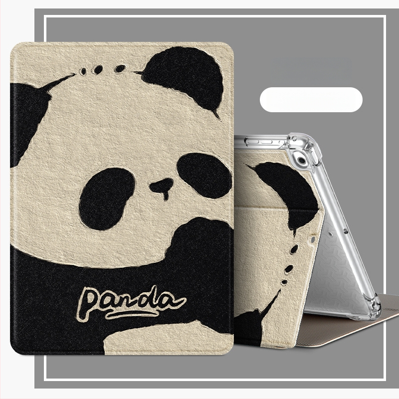 Калъф за iPad за Air 6/5 и iPad 9/10 поколение, имитационна кожа, релефна повърхност, поддръжка на спящ режим, възможност за персонализация