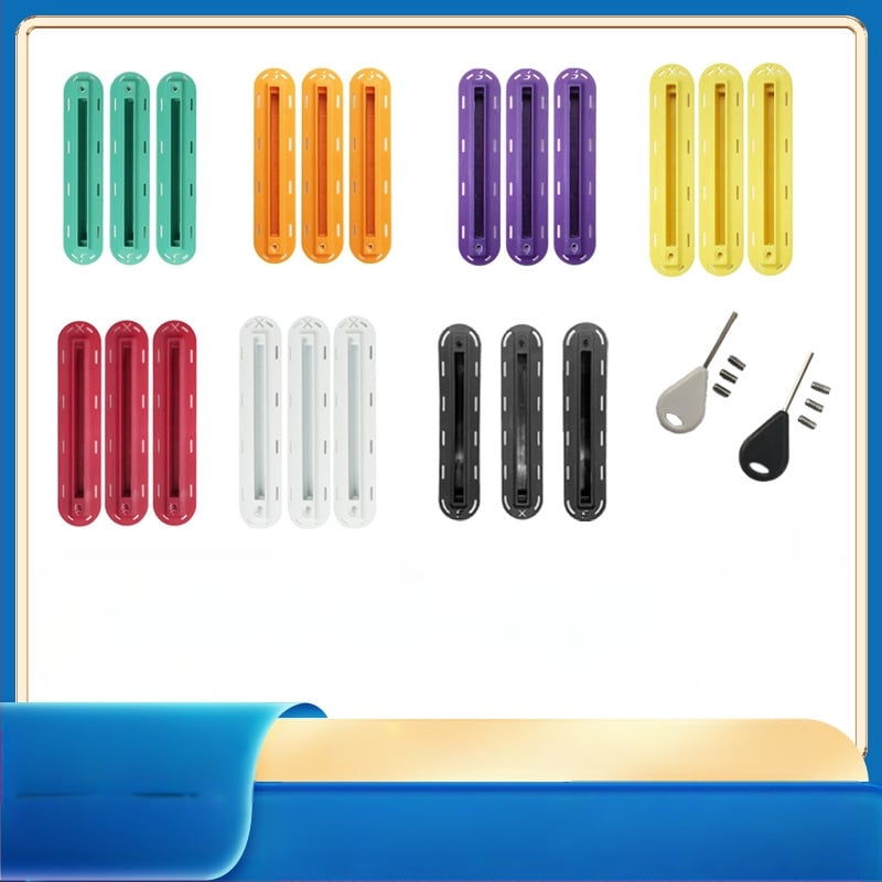 Surfboard fin box с F-slot и X-slot, Tail rudder box, PVC материал, универсална съвместимост