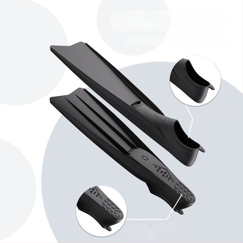 TEJ hosszú úszóuszonyok TPE-ből, F08 kód, snorkelzéshez és szabad merüléshez