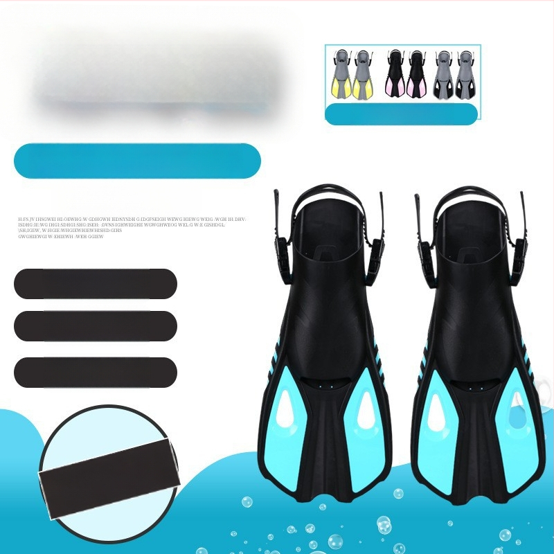 Felnőtteknek szánt állítható professzionális búváruszonyok, szilikon + PVC, edzés célú